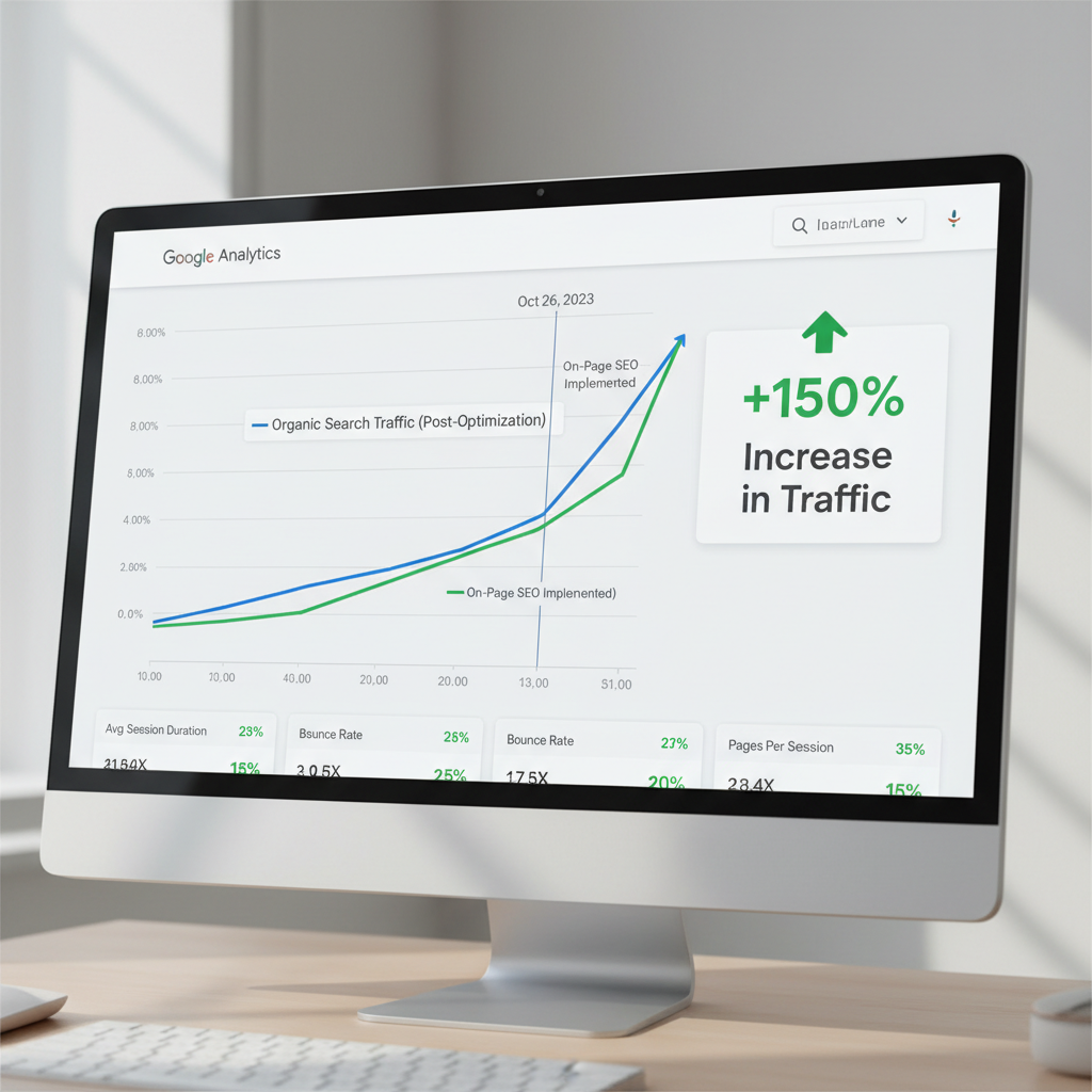 Google Analytics dashboard showing