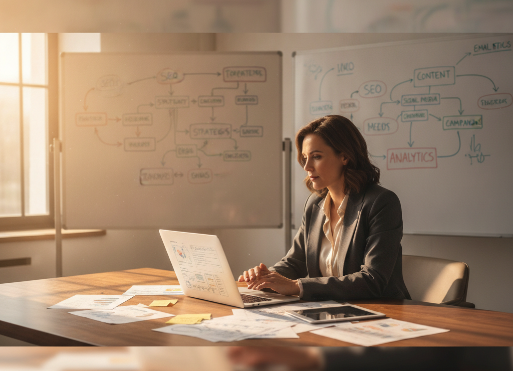 Businessperson — digital marketing strategy