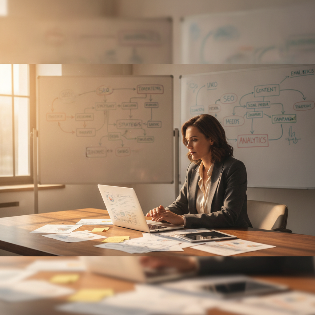 Businessperson — digital marketing strategy