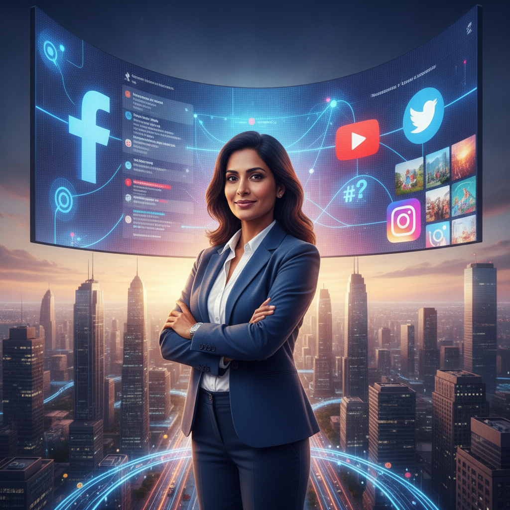 Business owner by large — social media