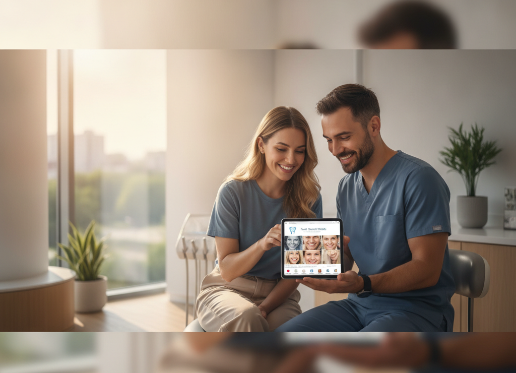 Dentist — invisalign social media marketing