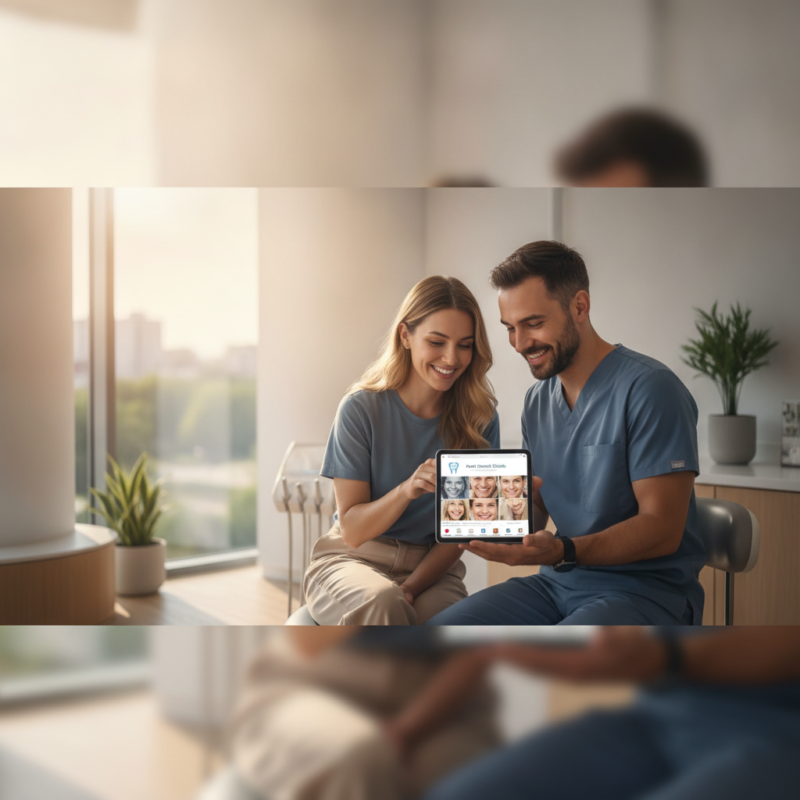 Dentist — invisalign social media marketing