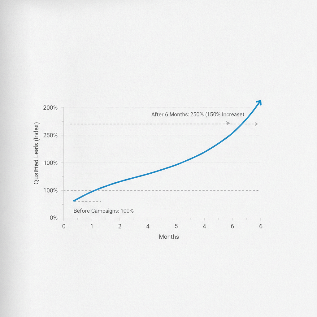 Line graph: