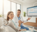 Smiling patient holds — invisalign content marketing