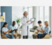 Doctor with tablet — social media marketing for healthcare